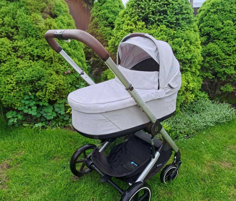 Коляска 2 в 1 Cybex Balios S Lux (Grey/Сіра) – Стан НОВОЇ!