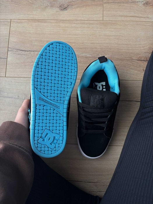!SALE! DC Shoes Court Graffik Black/Blue 36 37 38 39 40 41 42 43 44 45