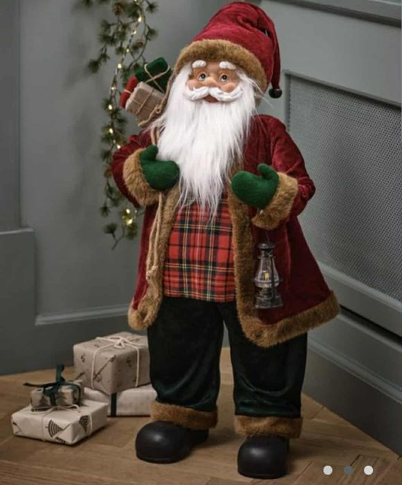 Święty Mikołaj duża Figurka 80cm.