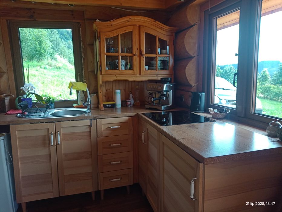 Klimatyczny drewniany domek na wynajem