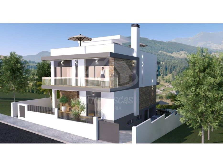 Moradia isolada T4 com 3 pisos, nos Terraços du Moulin, Vialonga