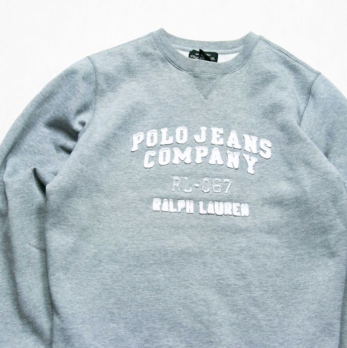 Ralph Lauren distressed logo bluza M loose fit