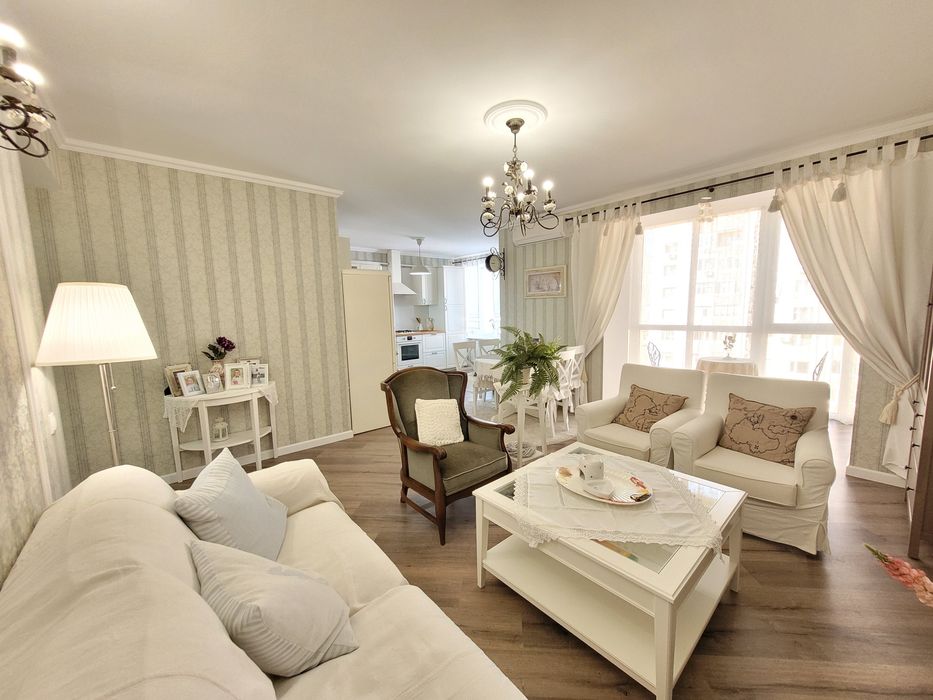 2к.VIP! НОВОБУД!, 6/7ц, 77м2, Євро, меблі, техн! 87000уо!