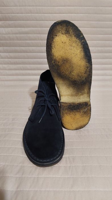 Замшевые полуботинки Clarks Desert Boots