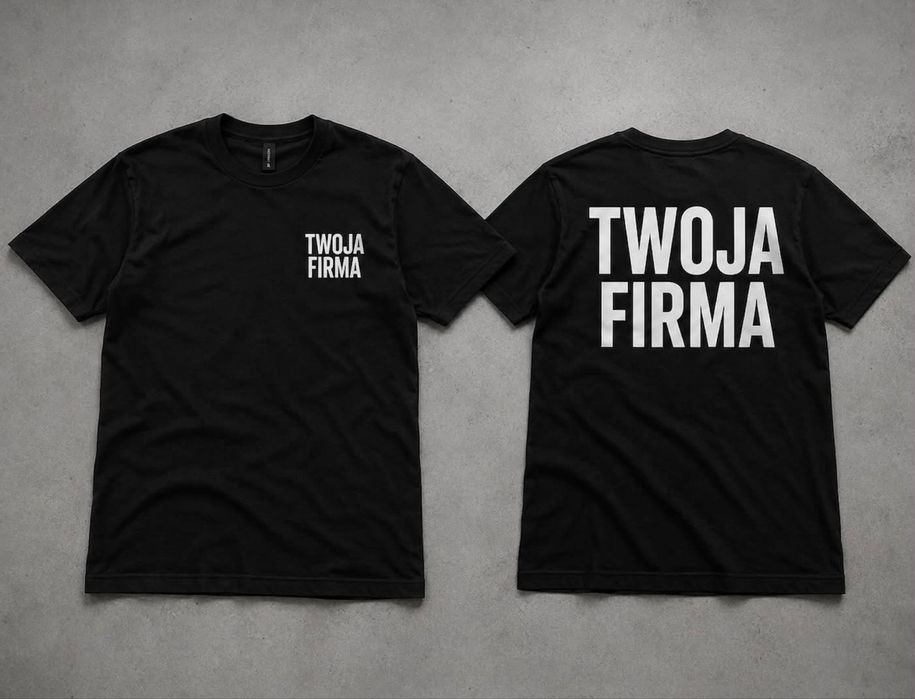 Nadruki DTG - Twoje logo/Twoja firma