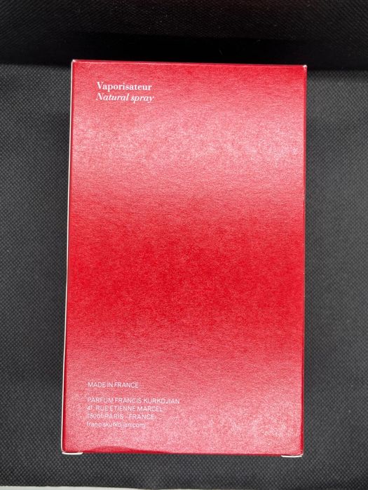 Perfume Baccarat rouge 540