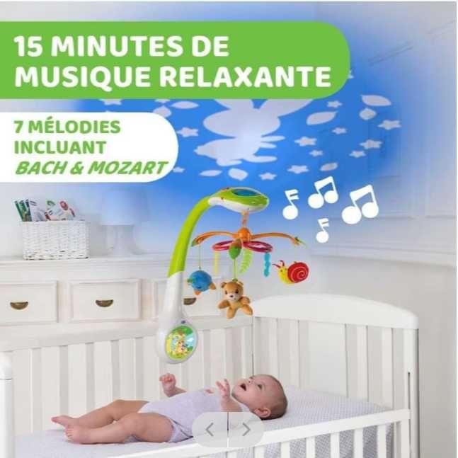 Chicco Musical Forest Mobile Berço Projetor