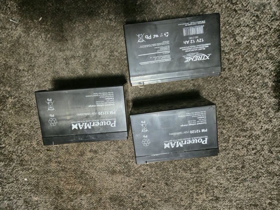 Akumulatorki 3 sztuki