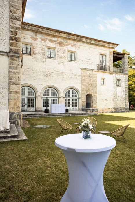 Mobiliário de exterior para lounge/cocktails e festas: