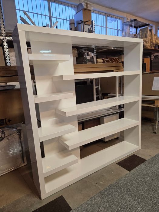 Regał biały lakierowany big blanc mdf