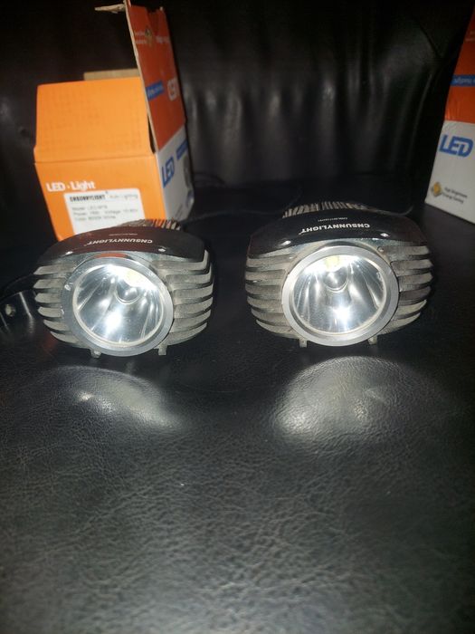 Led фары, противотуманки