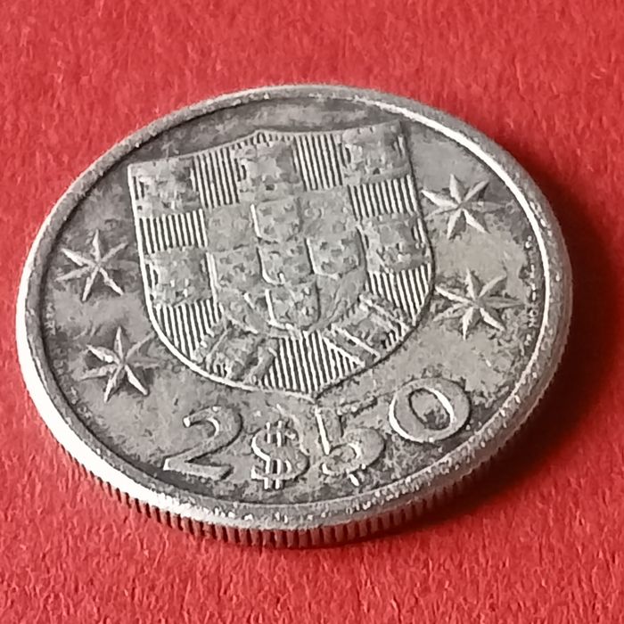 moeda 2.50 cupro -niquel 1963