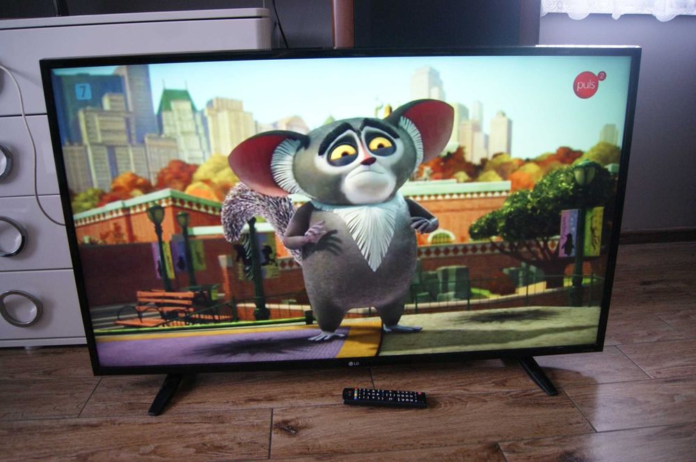 Telewizor LED 43 LG 43UJ620V smart WebOS 4K DVBT2 czterordzeniowy