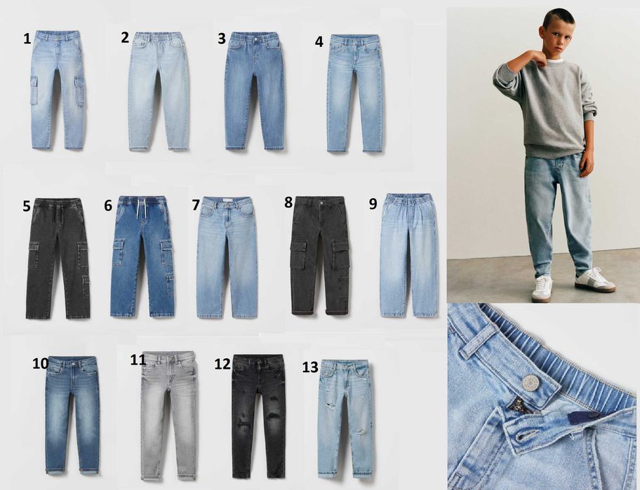 Джинси Zara для хлопчика