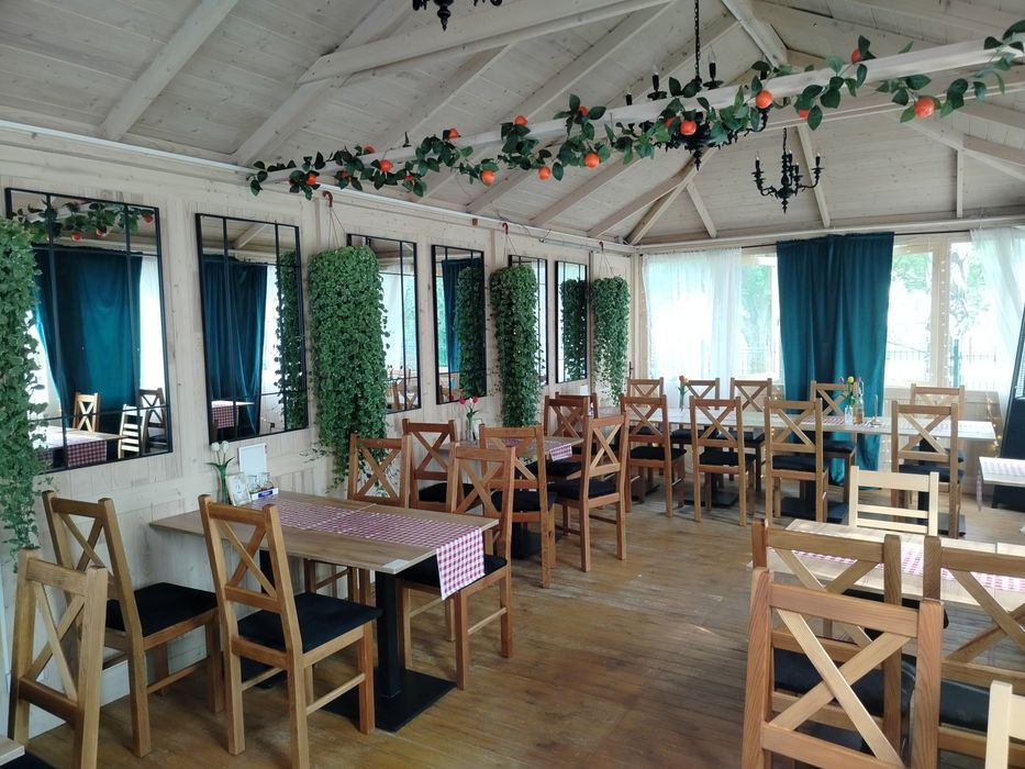 Altana drewniana do ogrodu/gastronomii