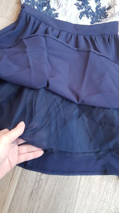 Sukienka elegancka granat ROCO 36