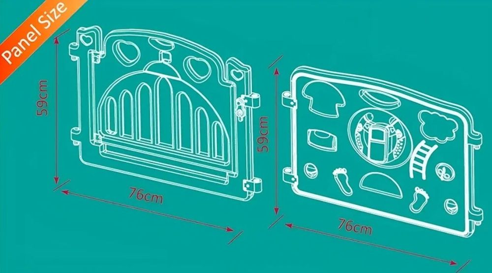 Star Ibaby Parque Infantil XL com jogos