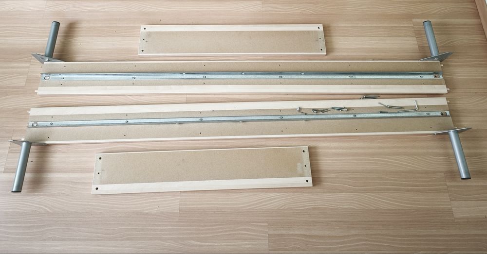 Łóżko 90x200 jednoosobowe ze stelażem