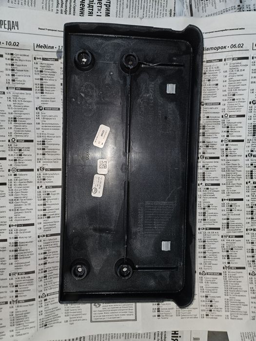 Панель рамка номерного знака Audi Q5,SQ5 2008-2018.