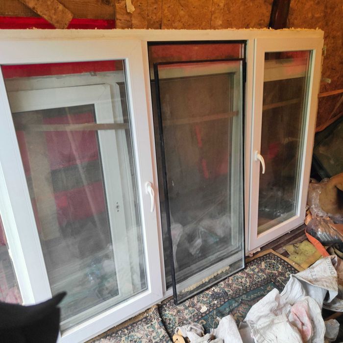Окно металлопластиковое и дверь