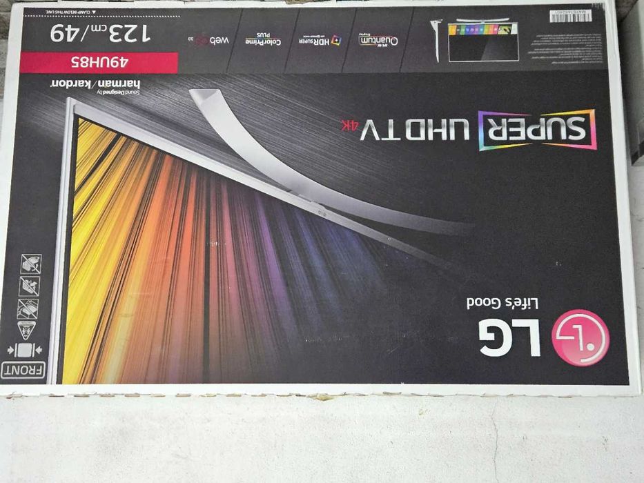 Lg Tv 49" 49UH85 topo de Gama a funcional com deficiências ecran