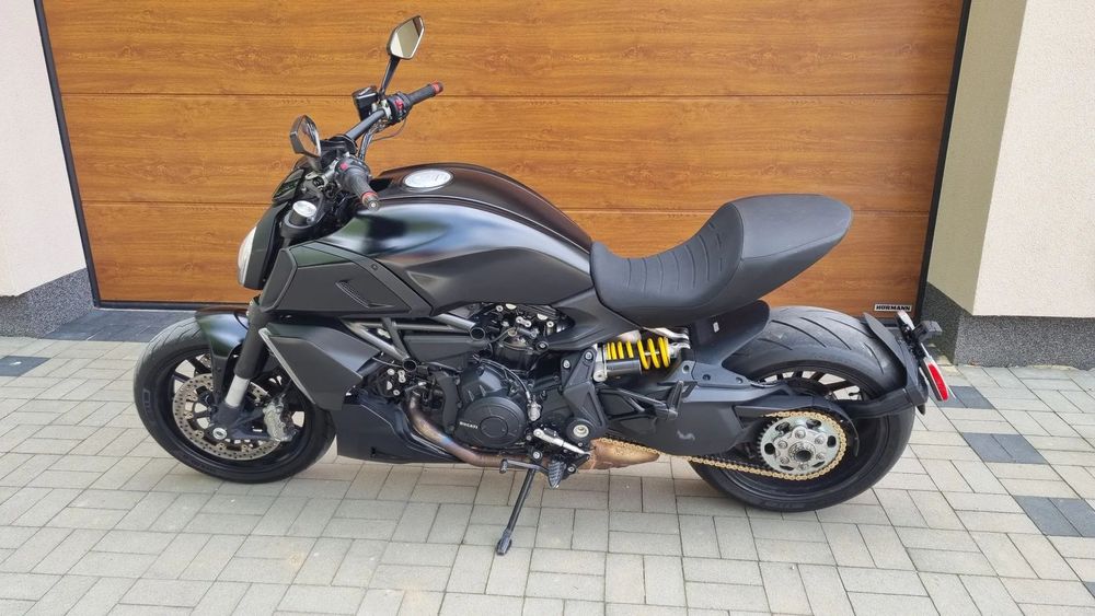 Ducati Diavel Idealny Diavel 1260 2022 rok, cały w pięknej CZERNI