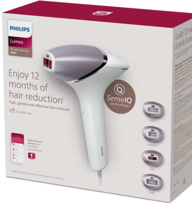 Philips Lumea IPL 8000 SenseIQ – NOVO- NUNCA USADO- NOVO
