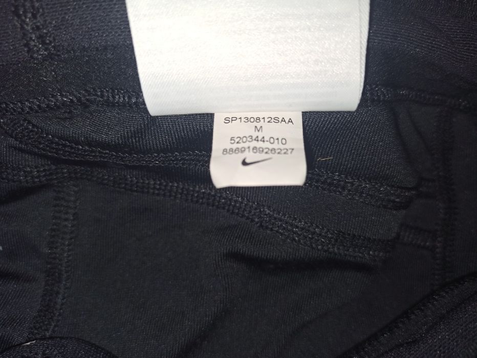 Getry sportowe nike czarne Rozmiar M
