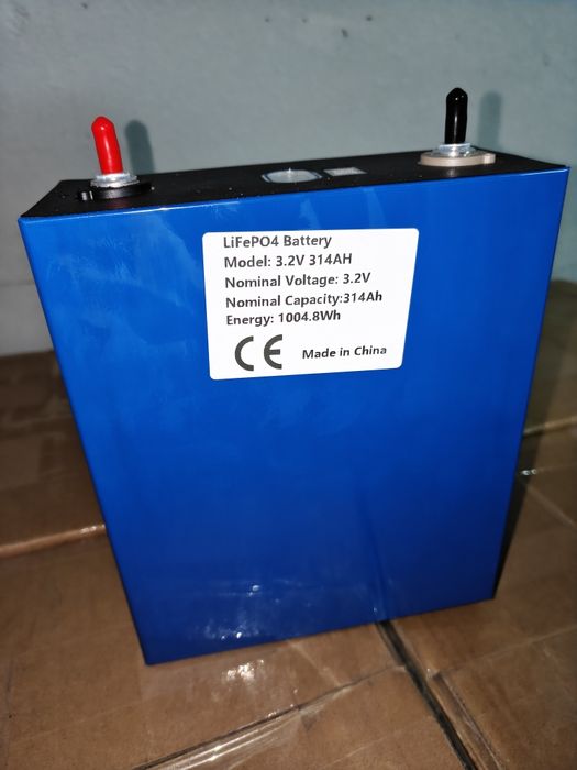 Акумулятори lifepo4, lishen 314 A