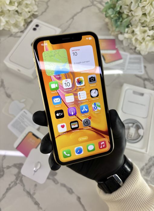 Як Новий!! iPhone XR Yellow 100%АКБ Neverlock (Магазин Гарантія)