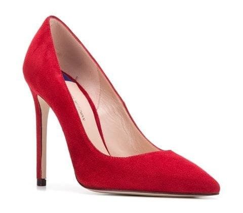 Червоні туфлі-човники Stuart Weitzman оригінал р.34