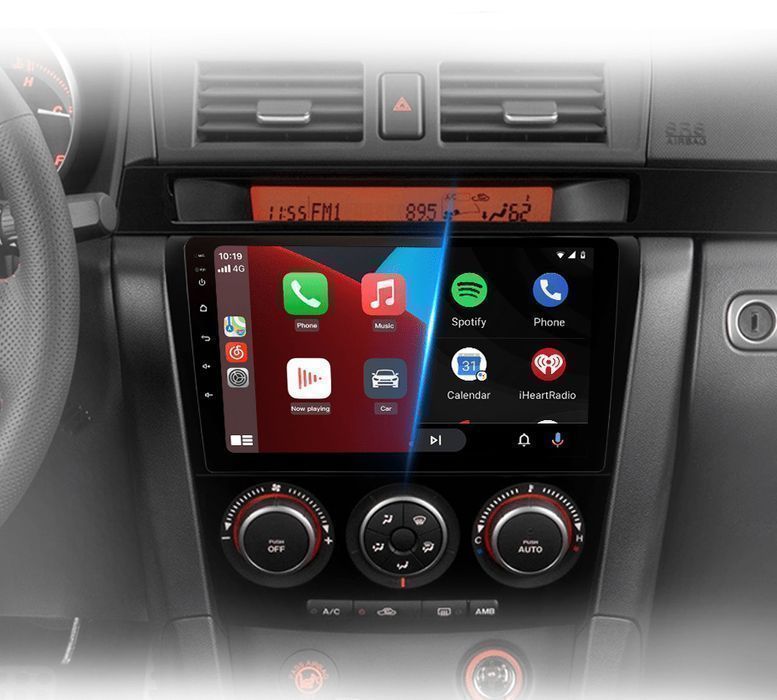 Mazda 3 BK 2004-2013 – Radio Android 15 9" CarPlay Android Auto GPS Nawigacja Stacja Multimedialna WiFi Bluetooth DSP 4G LTE PL 6GB/128GB