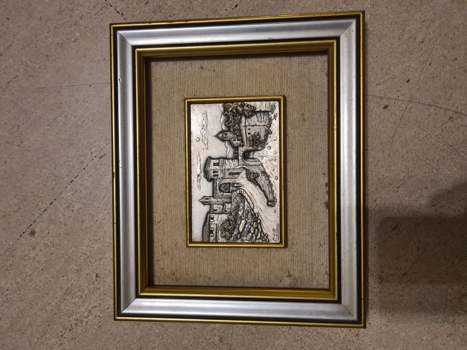 Quadro de prata classico