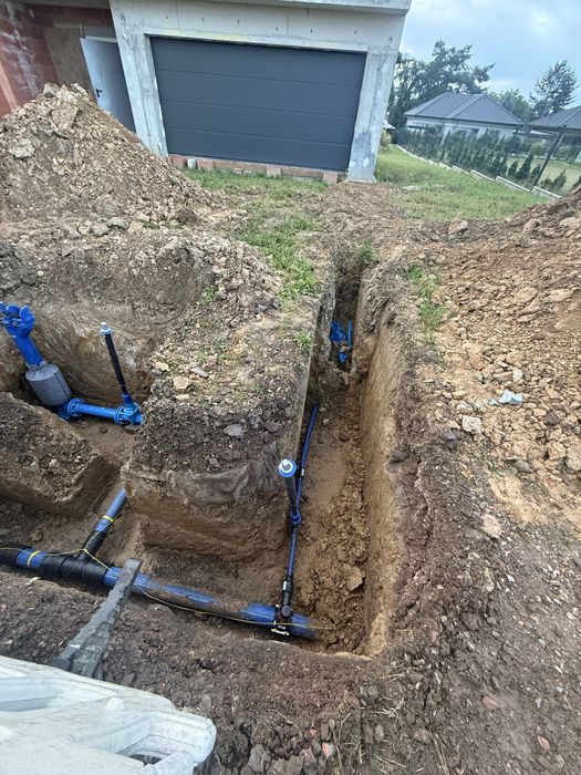 Przyłącza Wod - Kan  usługi instalacyjne, awarie 24/7
