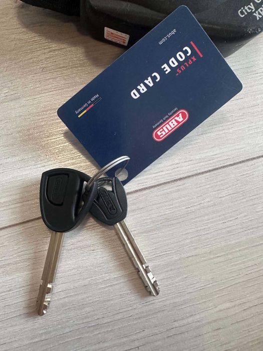 Abus Łańcuch Granit City Chain X-Plus 1060 zapięcie rowerowe kłódka na klucz