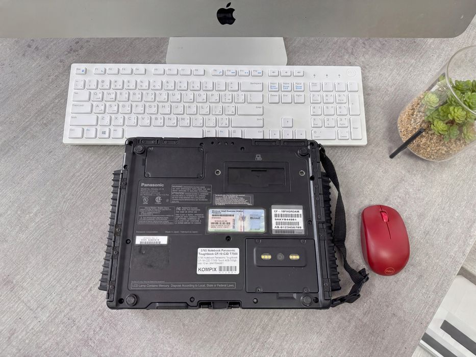 Pancerny Panasonic ToughBook CF-19 i5 8GB 256SSD - do Warsztatu