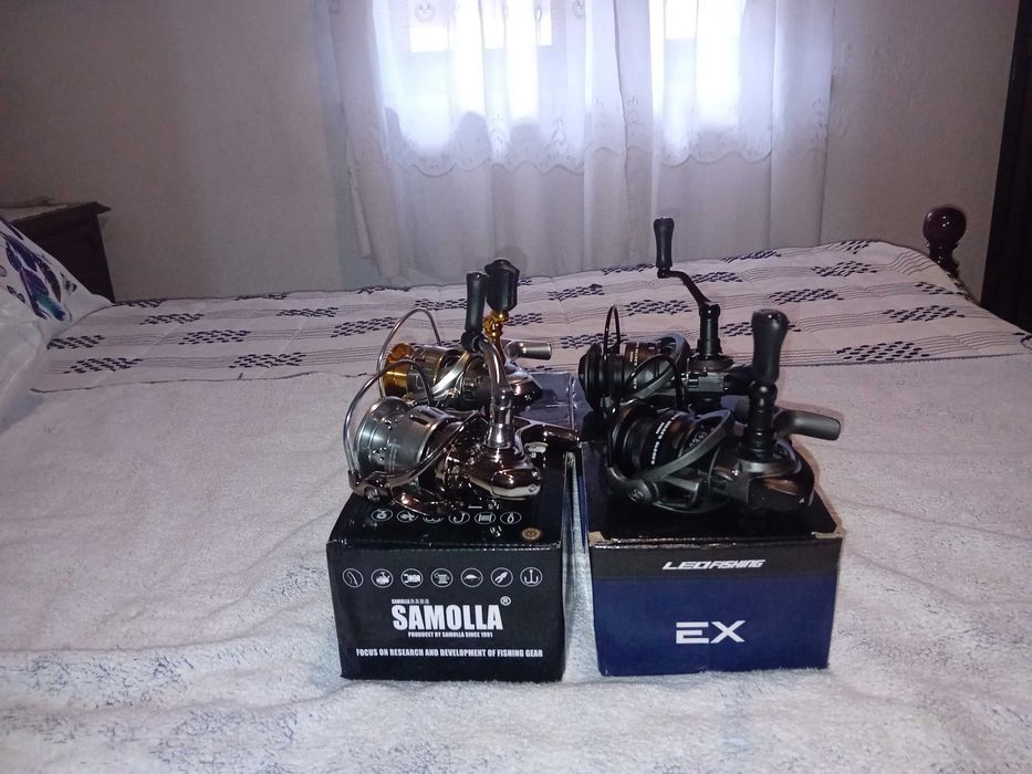 Cana Spinning Achiga 2.1m+ carreto 3000/4000 XMAS PROMO