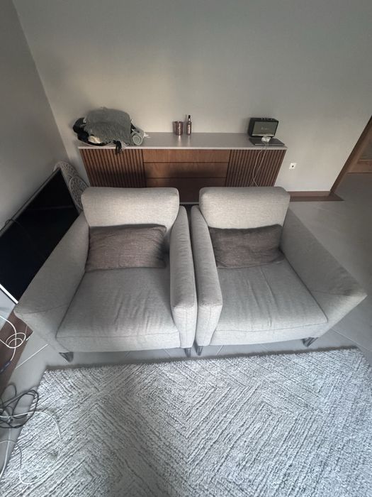 Conjunto sofa 3 lugares + duas poltronas