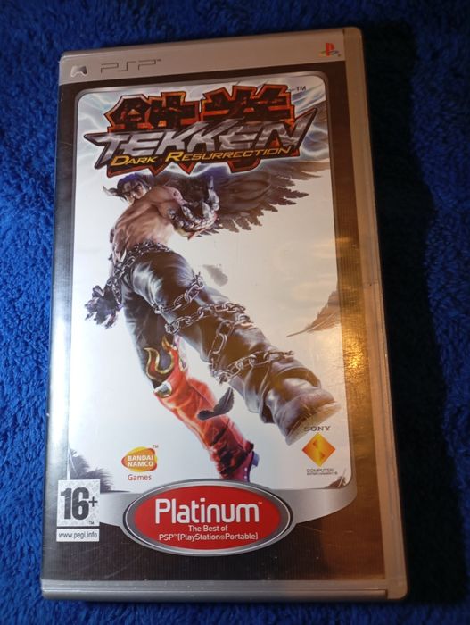 Caixa Tekken Dark Resurrection Psp