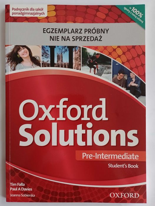 Oxford Solutions Pre-Intermediate Students Book