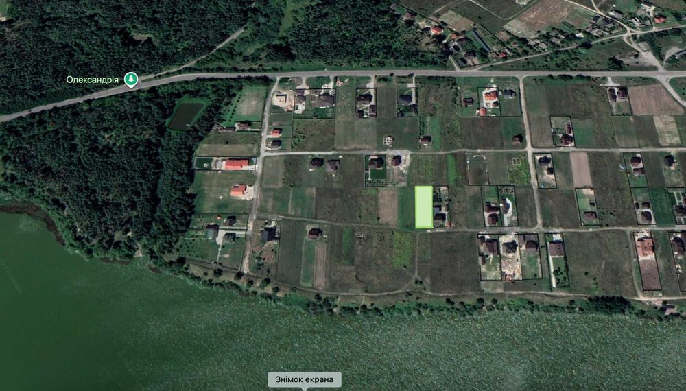 Продам Власник Ділянка 15 соток | Олександрія | біля Озера | біля Лісу  |  сучасний масив