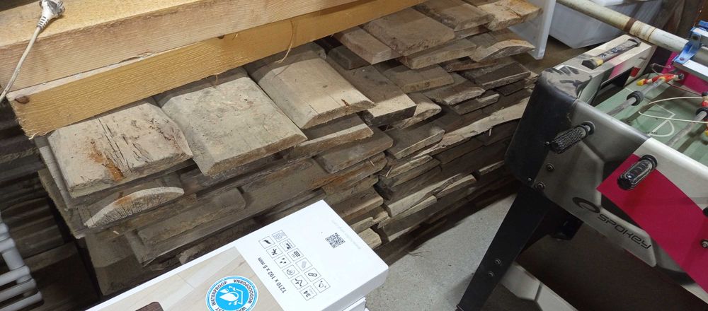 Deski z podłogi na opał