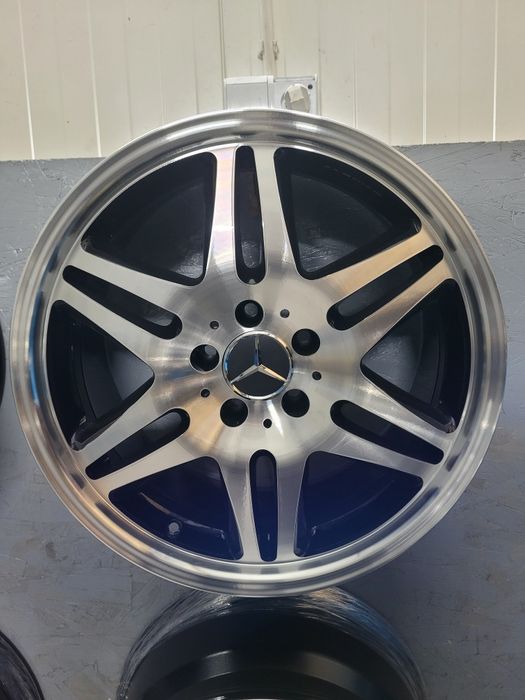 Felgi Brabus 5x112 18" 8.5J ET35 Oryginalne, czarny + cnc