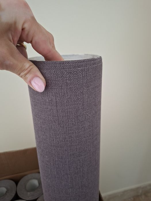 Tapeta fioletowa RASCH 225807, 11 rolek