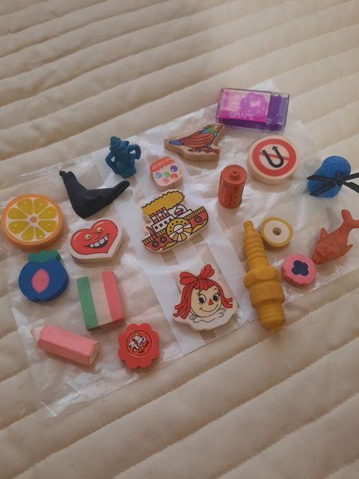 Colecção de 20 borrachas de safar novas