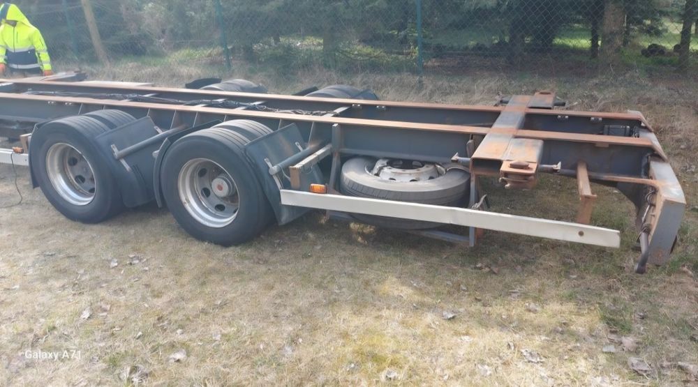solidna przyczepa KRONE Tandem o DMC 18 ton