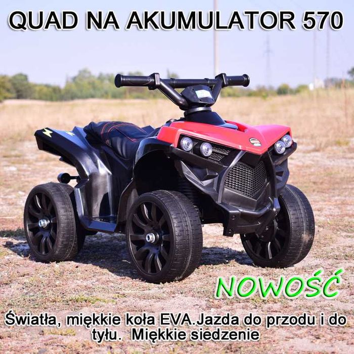 BAWIBUS.PL Auto na akumulator QUAD NA AKUMULATOR jeździk autko RAPTOR