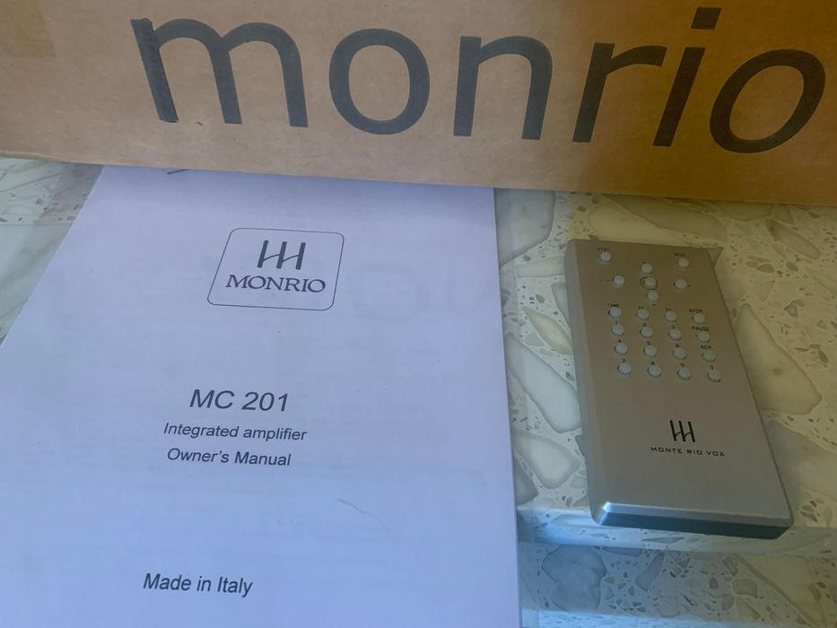 Monrio mc 201 mk2 - włoski Accuphase
