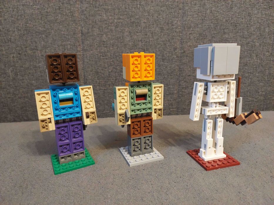 LEGO Minecraft BigFig cała 1 seria!