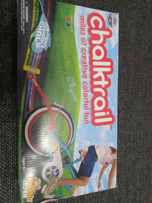 Kredowa przystawka do roweru Chalktrail